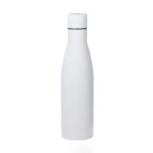 Copper Vacuum Insulated Double Wall Water Bottle 500ml- White