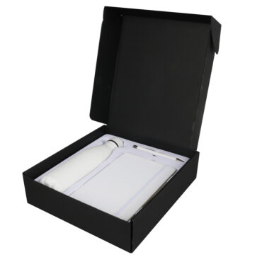 Giftology Set of Stainless Bottle, Notebook and Pen - White