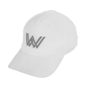 @WELLZ by PLG Stretch-Fit Spandex Sport Cap (Branded) – White