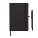 Giftology A5 Hard Cover Notebook and Pen Set - Black