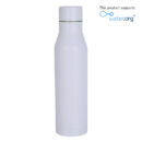 CHANGE Collection SS Double Wall Water Bottle 500ml- White