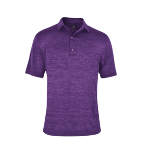 PLG Two Tone Men's Polo Shirt - Plum Swing
