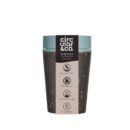 Circular Cup 8oz Black and Faraway Blue