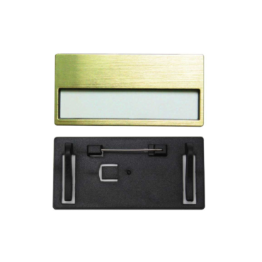 Insert Name Badge - Gold