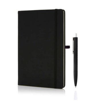 Giftology A5 Notebook With Pen Set - Black