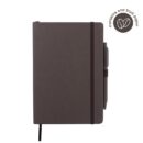 eco-neutral® A5 Hard Cover Notebook & Pen Set - Coffee Paper