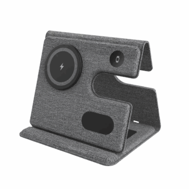 Foldable Wireless Fast Charging Station for Phone Watch Earbuds