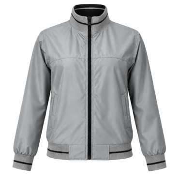 SANTHOME Women’s Lightweight Reversible Bomber Jacket – Waterproof Varsity Windbreaker