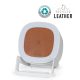 @memorii Recycled 15W Wireless Charger Bluetooth Speaker – White/Tan